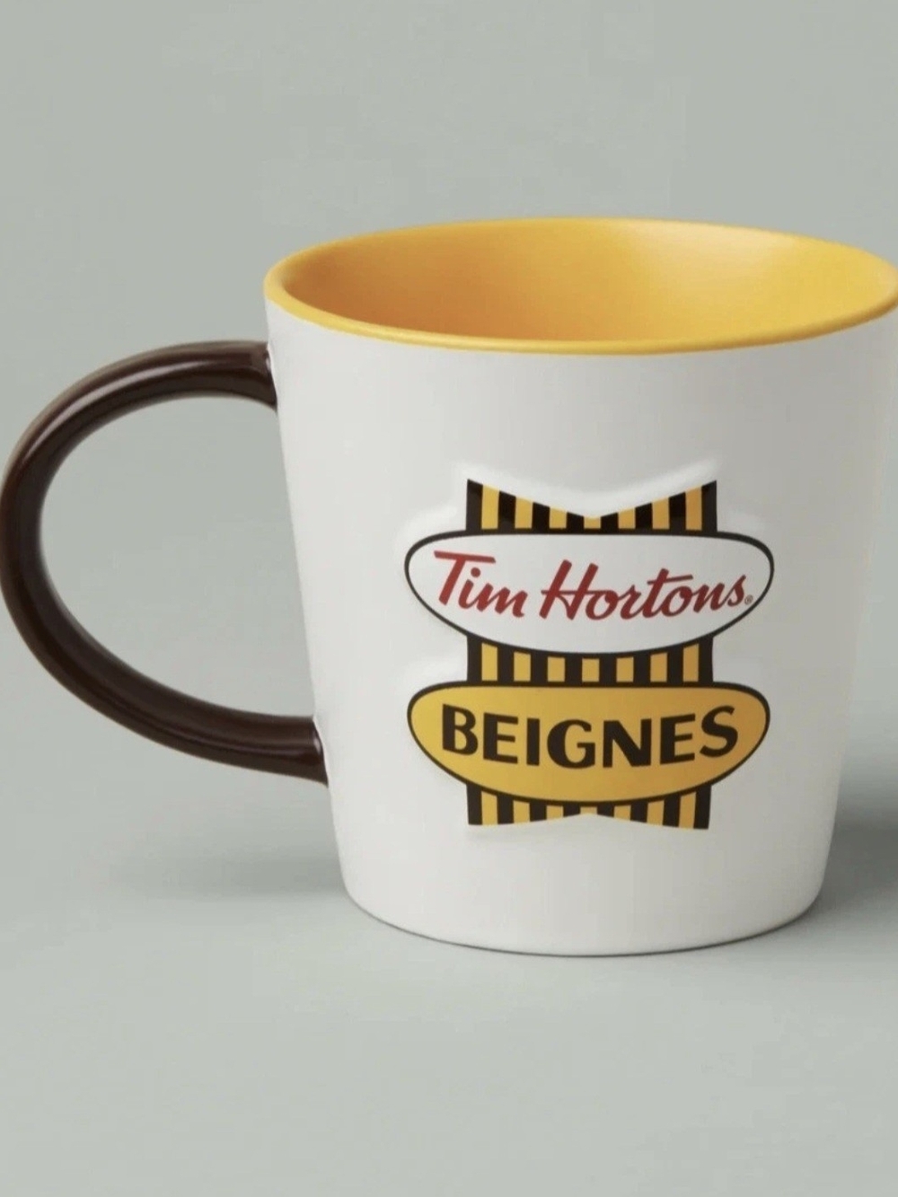 TIM HORTONS 16oz Retro Mug - FRENCH 3 D COFFEE /TEA MUG 2026 Brand New